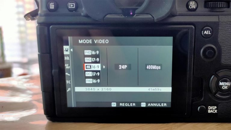 régler son appareil pour un aspect cinéma