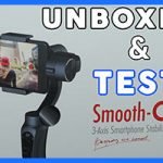 Unboxing et test du Gimbal ZHIYUN Smooth-Q