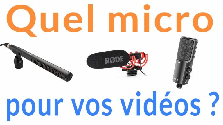 les meilleurs micros pour la vidéo
