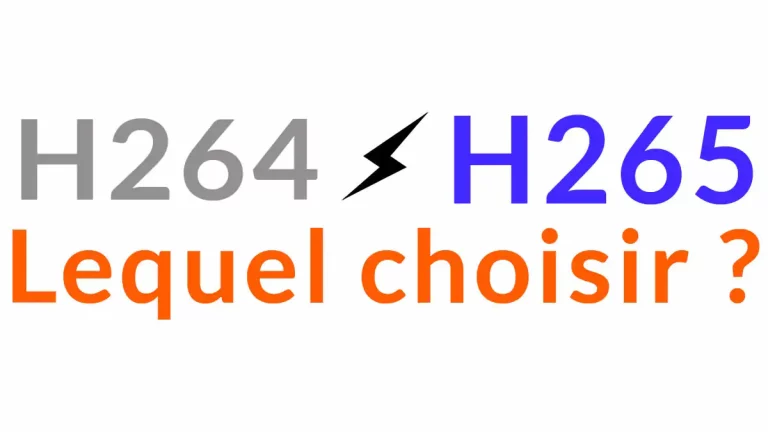 h265 ou h264