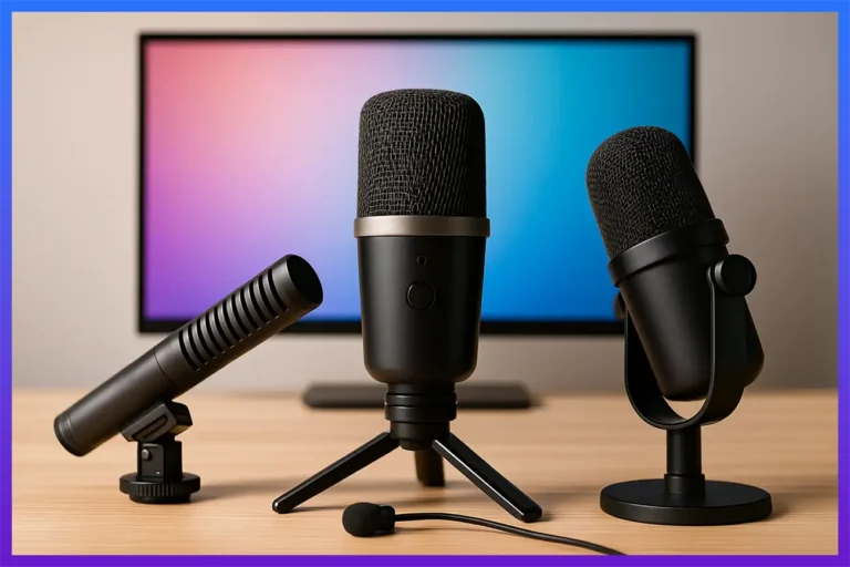 Quel micro choisir pour YouTube en 2025 ? Le guide complet