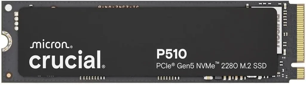 Crucial P510 SSD NVMe Gen4