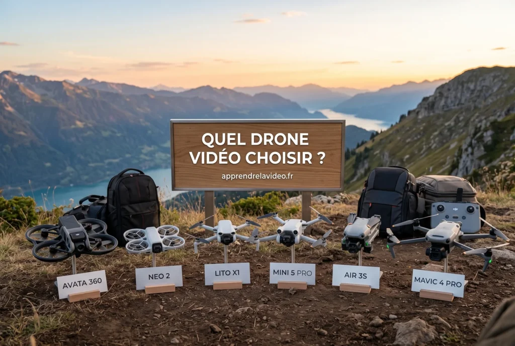 Meilleurs drones vidéo en 2026